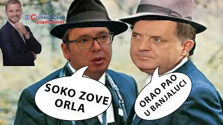 Vučić zove Mileta - DODIK PAO U BANJALUCI xD