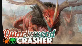 Quartzwood Crasher - TRAMPLE TRIBAL | MTG Arena Standard Deck Guide [Core Set 2021 | M21]