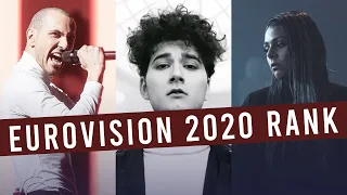 Eurovision 2020: MY TOP 41 (with comments) || Rank ESC!