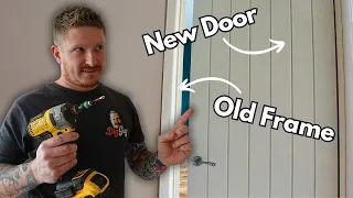 How to Hang a New Door in an Old Frame | Step By Step DIYers Guide