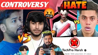 BOSS OFFICIAL VS NG Player Controversy 🤬 || Techpro harsh Channel Deleted 🥺 | Rocky Got Angry