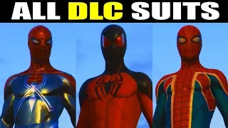 Spider-Man PS4: The Heist DLC - ALL SUITS Unlocked - Combat, Stealth & Free Roam Gameplay