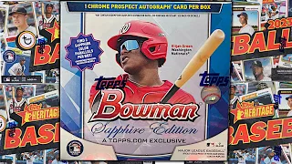 2023 Bowman SAPPHIRE & Heritage Baseball Cards Breaks!!!