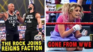 The Rock Returns And Joins Roman Reigns Faction...Alexa Bliss Gone From WWE...WWE News