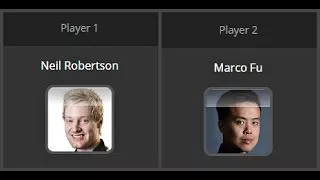 Snooker. World Championship 2017. Neil Robertson Marco Fu. Session 3 (1/8 Final).