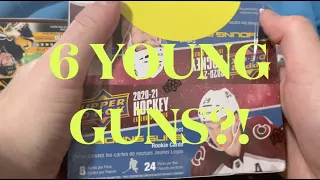 YOUNG GUNS HUNTING!! 2020-2021 Upper Deck Extended Series Retail Box..