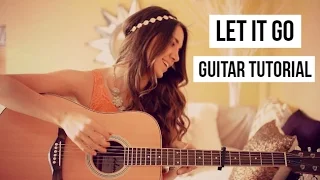 LET IT GO - JAMES BAY GUITAR TUTORIAL // Easy Beginner Lesson