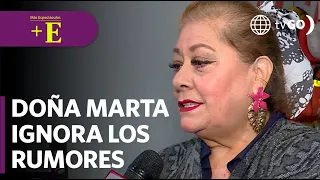 Doña Marta Ignores Rumors about Milett and Tinelli | Más Espectáculos (TODAY)