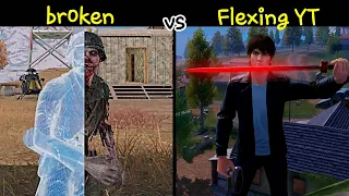 Broken vs Flexing yt Solo vs. Squad Kills l Full Deadly Elegance Gameplay