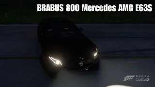 Insane Looking BRABUS 800 Mercedes AMG E63S | Chill Night Drive | Best Tune in description