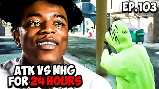 Yungeen Ace And “ATK” Vs “NHG” For 24 Hours👿*THE BEEF GOT SERIOUS* | GTA RP | Last Story RP |