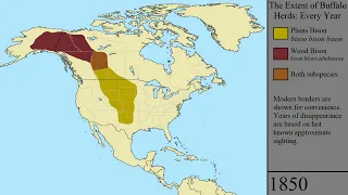 The Extent of the American Bison: Every Year