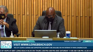 Long Beach City Council Meeting - 10/5/21