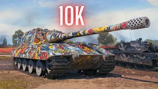 World of Tanks Jagdpanzer E 100 - 10K Damage & 3x Jagdpanzer E 100 - 10K & 11.5K & 12K