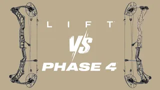 MATHEWS LIFT VS PHASE 4 | WORTH THE UPGRADE? | SAME BOW? | HAXEN HUNT |