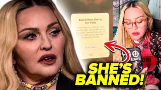 Madonna BANNED From Instagram Live?!