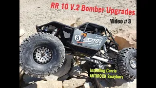 Video # 3 Installing a Currie ANTIROCK V2 Swaybar on the RR10 V 2 Bomber