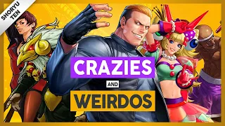 Top 10 Crazy / Weird Characters In The King Of Fighters Series