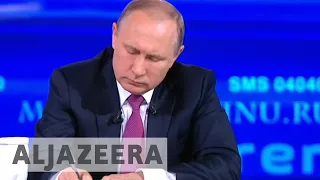 Russia's Putin trolled on live television call-in show