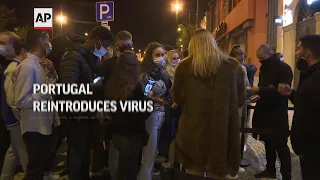 Portugal reintroduces virus restrictions