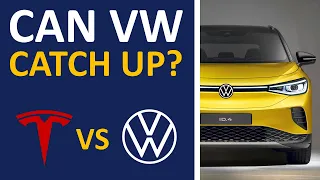 Tesla vs VW: Can VW Catch Up? (Electric Vehicles)