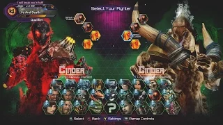 Killer Instinct - Classic Announcer - All Character Select Screen Animations (1080p 60FPS)