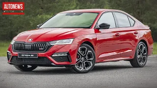 New Skoda Octavia RS 2021 - a powerful turbodiesel with all-wheel drive! All the details