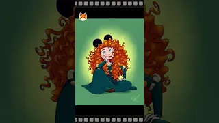 Princesas de TERROR! Como serian las princesas Disney si fueran personajes de terror! Shorts #Cortos