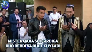 Mister Qaxa shogirdining to'yida birga qo'shiq kuyladi !