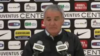Ranieri parla prima del derby Juventus - Torino