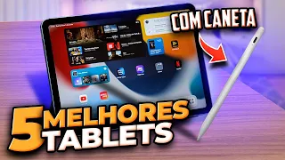 MELHORES TABLETS COM CANETA! Qual o MELHOR TABLET PARA ESTUDAR e DESENHAR em 2024?