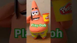 Squidward Play-Doh? 🥹 #squidwardmemes #spongebobmemes #spongebobcharacters