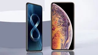 Asus Zenfone 8 vs iPhone Xs Max || Comparison & Specs ~ Best Pick !