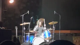 Dave Grohl drumming Smells like Teen Spirit at The Ford amphitheater 10/12/21