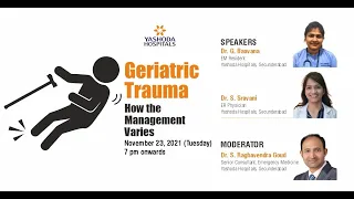 GERIATRIC TRAUMA - How the management varies