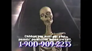 Skeleton Joke Hotline Commercial