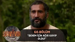 Ümit Karan'dan Yiğit yorumu! "Benim için ağır kayıp oldu" | 60. Bölüm | Survivor 2018