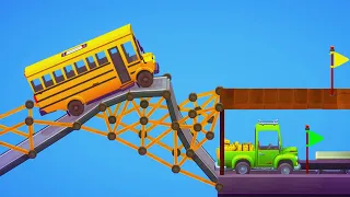 This Bridge Automatically SORTS Vehicles! - Poly Bridge 3