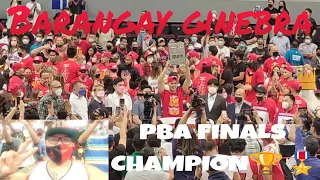 PBA LIVE GOVERNOR'S CUP | GINEBRA HAKOT AWARDS  SA CHAMPIONSHIP