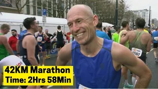 Arjen Robben, 39, Completes 42KM Marathon in 2Hrs 58 Minutes