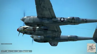 IL-2 Bodenplatte, Hawker. P-38. Road Convoy Attack.