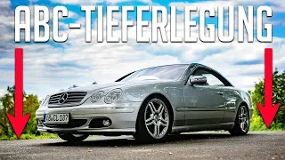 Tutorial zur ABC Tieferlegung für C215 W220 | RB Engineering | Mercedes Benz C215 CL 500