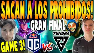 OG vs TUNDRA [GAME 3] BO5 - GRAN FINAL🏆- TIMADO, WISPER, CEB vs TOPSON, PURE - PGL WALLACHIA DOTA 2