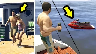 فجرت الدراجات المائية وحدث شيء مدهش لا يصدقه العقل في جي تي أي 5 | GTA V Jetski