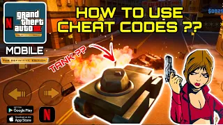 How To Use CHEAT CODES in GTA 3 Definitive Edition 🤩🤩 | All Cheat Codes | IAMBR3 GAMING ⚡