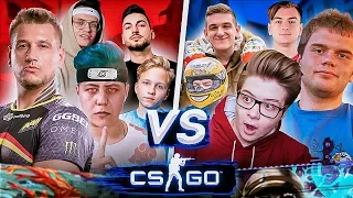 ШОУ МАТЧ ПРОТИВ ТВИЧ СТРИМЕРОВ ПО CS:GO (ft. Шарф, Zeus, Evelone, Ceh9, Monesy, Buster, Шок)