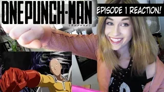 One Punch Man Episode 1 - The Strongest Man REACTION!