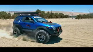 Flowmaster 40 en Isuzu Vehicross 3.500 cc. V6