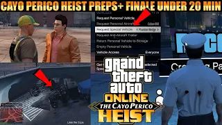 HOW TO COMPLETE CAYO IN 20 MINS GTA ONLINE CAYO PERICO HEIST TIPS AND TRICKS AFTER DRUG WAR DLC