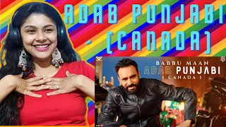 Babbu Maan : Adab Punjabi (Canada) | Official Music Video | Pagal Shayar | Reaction | Kelaya Reacts